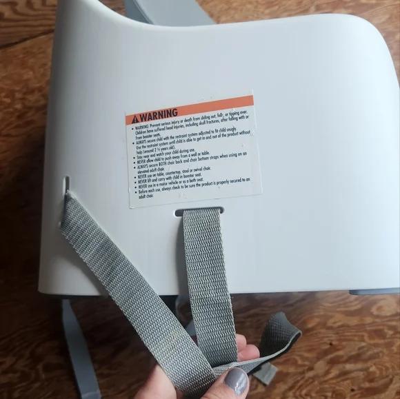 Oxo Tot Boost Gray Baby Seat with Straps - Picture 7 of 8
